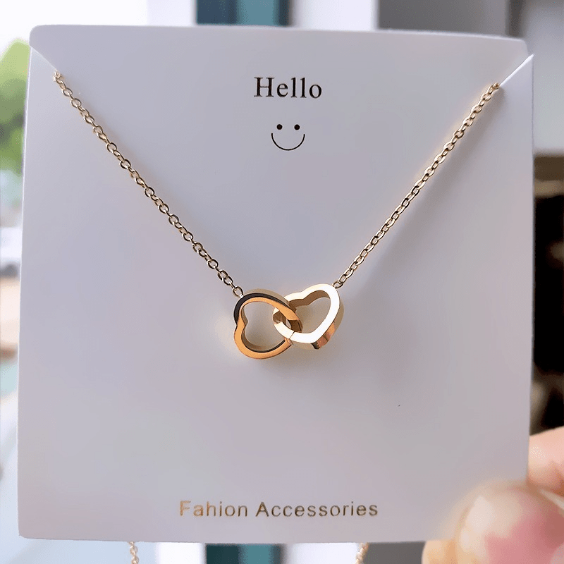 Share the Love – Double Heart Necklace (Buy 1, Get 1 Free)