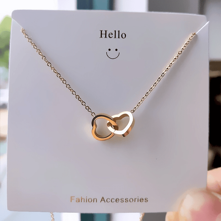 Share the Love – Double Heart Necklace (Buy 1, Get 1 Free)