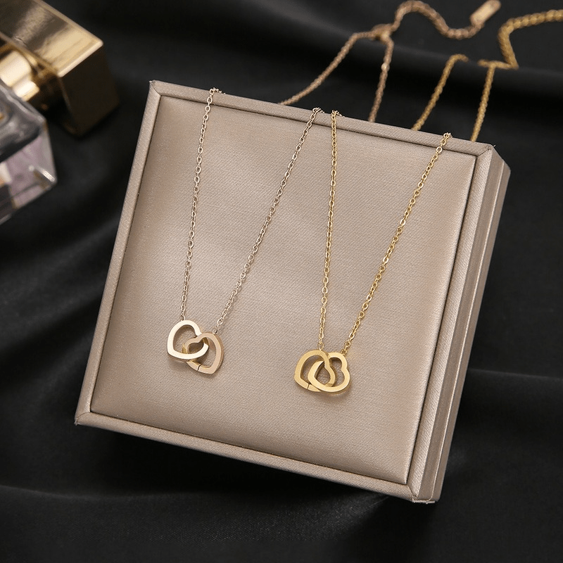Share the Love – Double Heart Necklace (Buy 1, Get 1 Free)