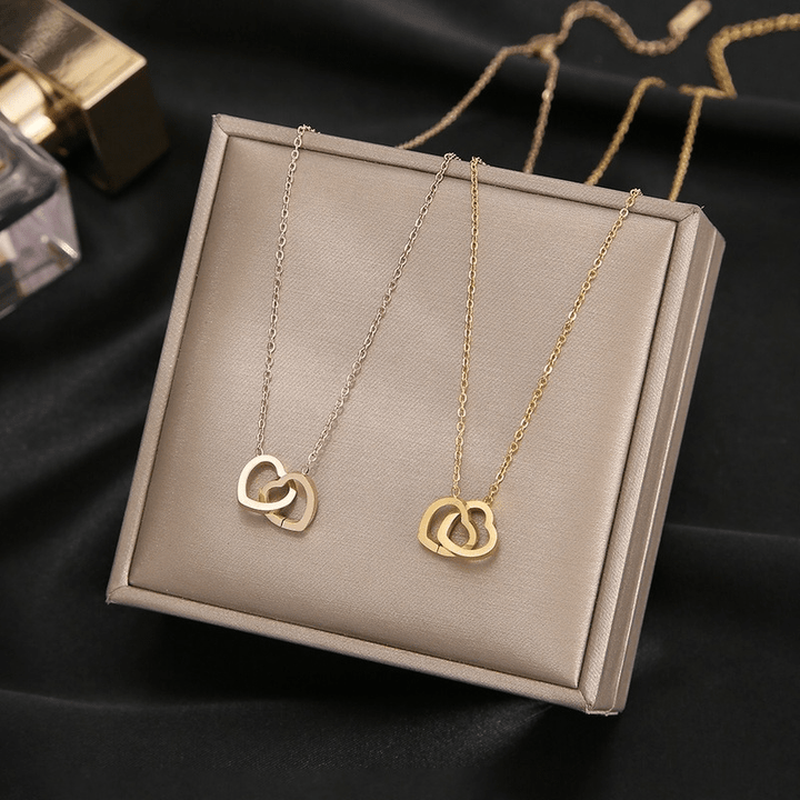 Share the Love – Double Heart Necklace (Buy 1, Get 1 Free)