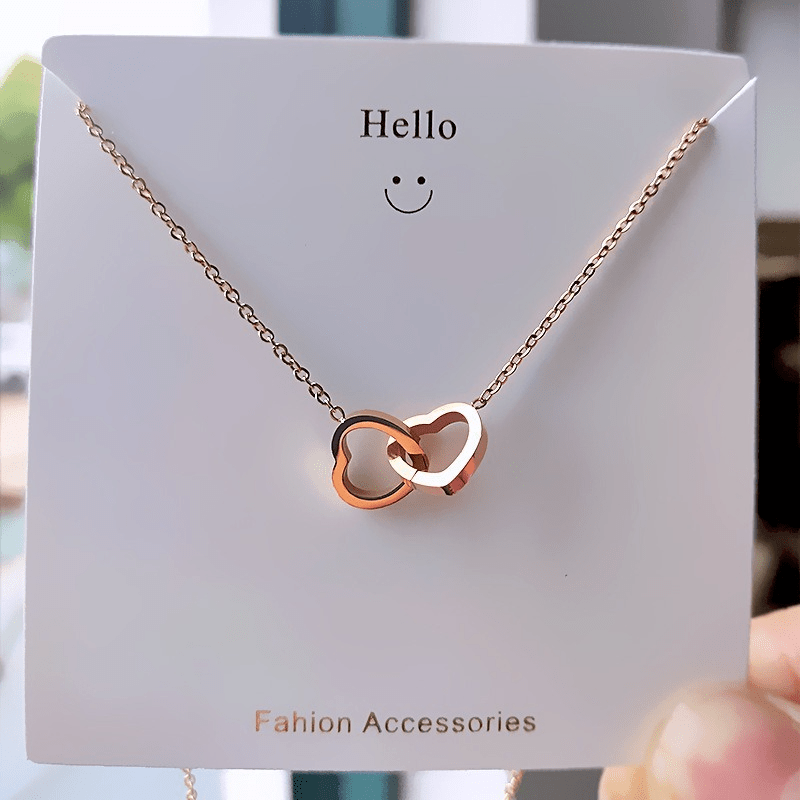 Share the Love – Double Heart Necklace (Buy 1, Get 1 Free)