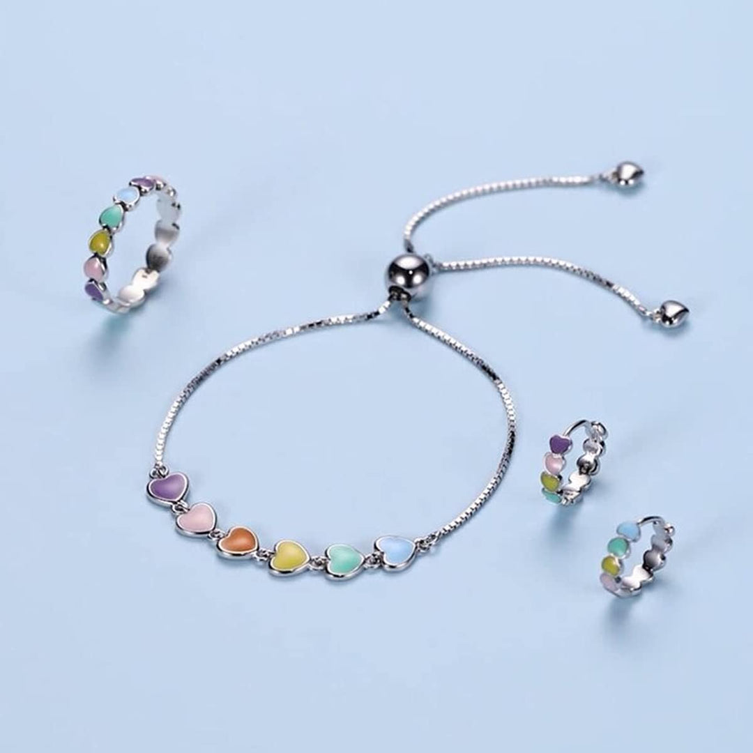 Sterling Silver Paw Print Bracelet
