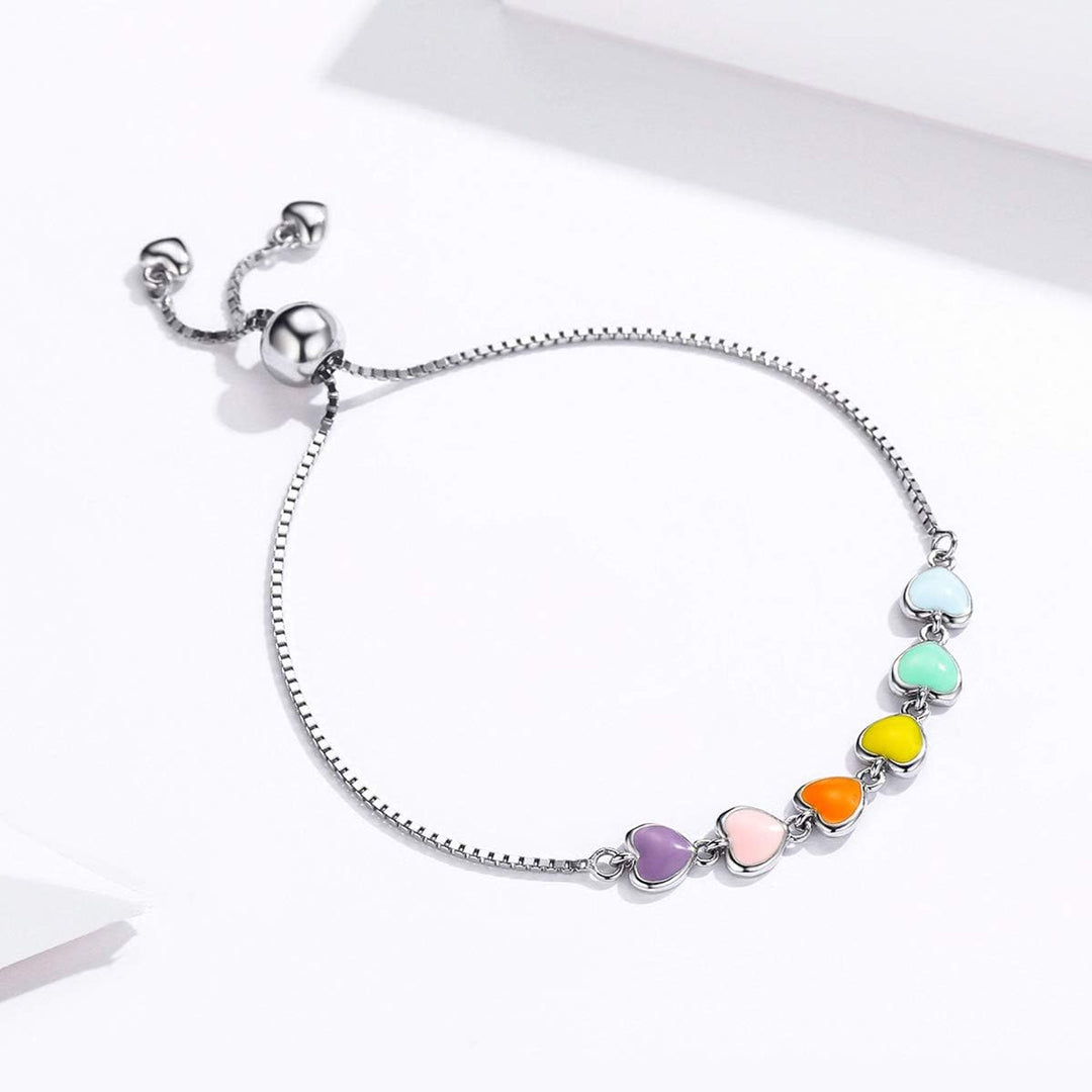 Sterling Silver Paw Print Bracelet