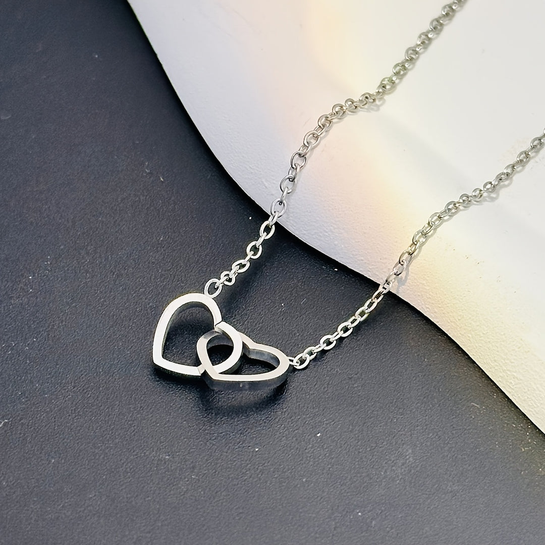 Share the Love – Double Heart Necklace (Buy 1, Get 1 Free)