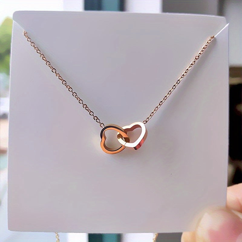Share the Love – Double Heart Necklace (Buy 1, Get 1 Free)