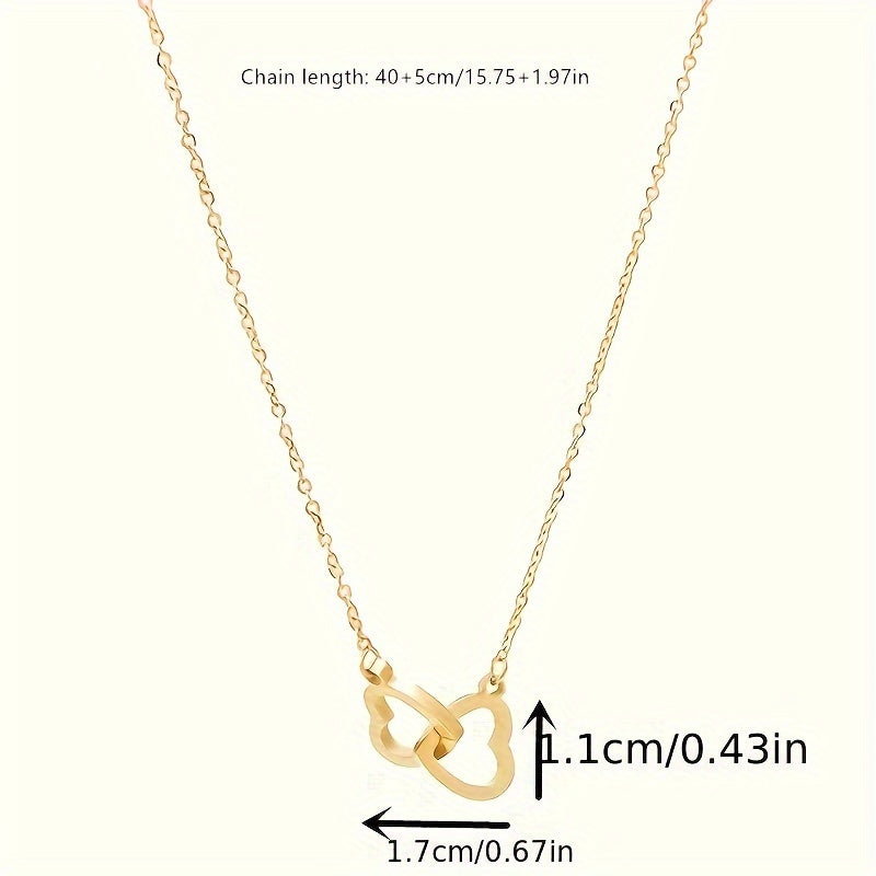 Share the Love – Double Heart Necklace (Buy 1, Get 1 Free)